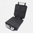 Fabrilamp P032CR3025 waffle iron 2 waffle(s) 1500 W Black, Nickel