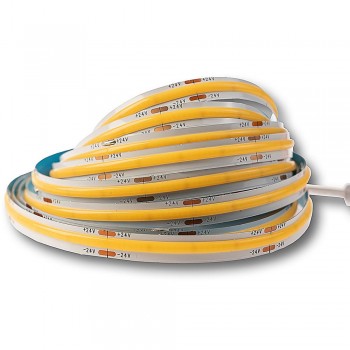 LED strip V-TAC VT-COB 512 pointless 512LED COB 24V CRI90+ 12W/m 6000K 1000lm (SKU 2651)