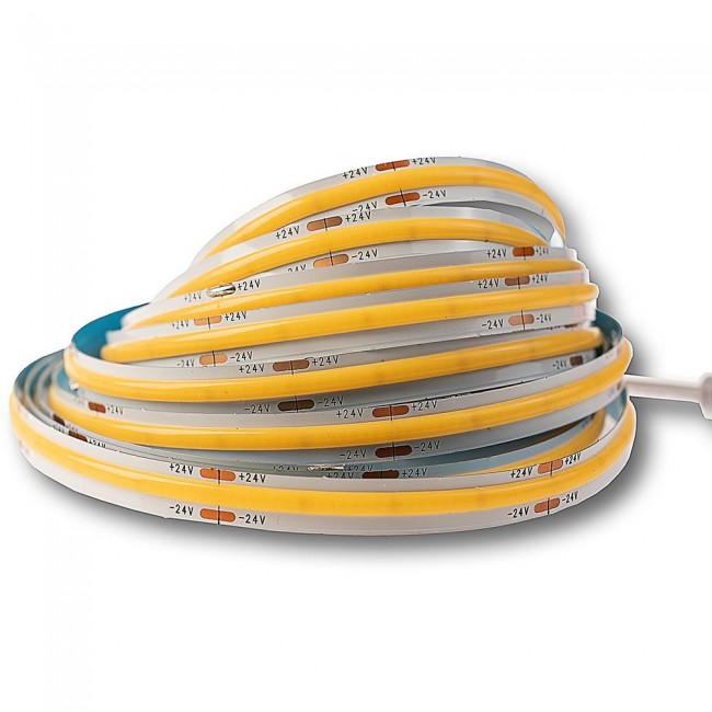 LED strip V-TAC VT-COB 512 pointless 512LED COB 24V CRI90+ 12W/m 6000K 1000lm (SKU 2651) LED strip V-TAC VT-COB 512 pointless 512LED COB 24V CRI90+ 12W/m 6000K 1000lm (SKU 2651)