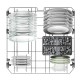 Candy CIP 3E7L0W Fully built-in 13 place settings E Candy CIP 3E7L0W Fully built-in 13 place settings E