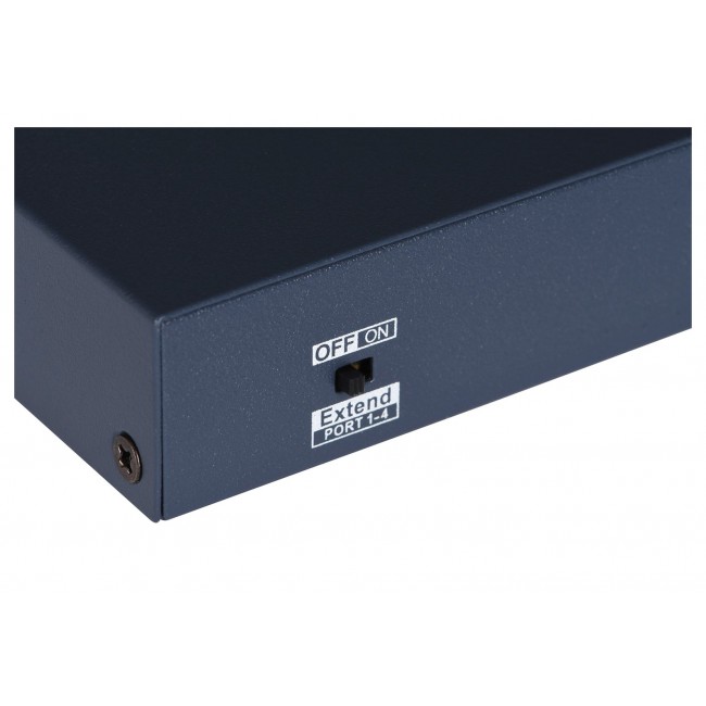 Hikvision DS-3E0106HP-E Network Links Unmanaged Fast Ethernet (10/100) PoE Support Blue Hikvision DS-3E0106HP-E Network Links Unmanaged Fast Ethernet (10/100) PoE Support Blue