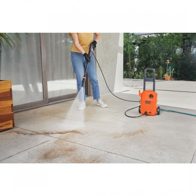Black & Decker BEPW1300L-QS pressure washer Compact Electric 312 l/h Orange Black & Decker BEPW1300L-QS pressure washer Compact Electric 312 l/h Orange