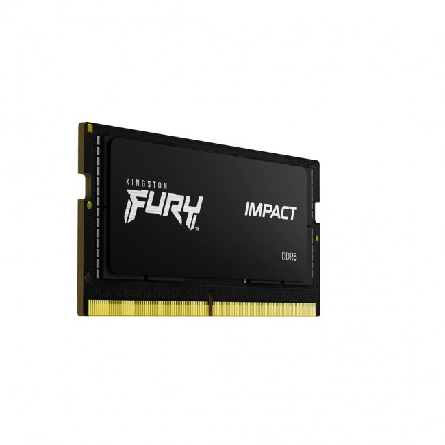 Kingston Technology FURY 16GB 4800MT/s DDR5 CL38 SODIMM Impact Kingston Technology FURY 16GB 4800MT/s DDR5 CL38 SODIMM Impact