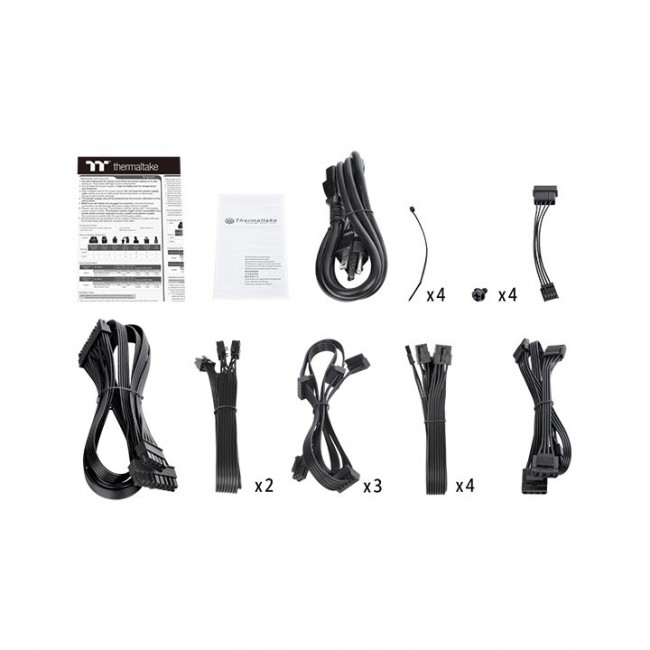 Thermaltake Toughpower PF1 power supply unit 1050 W 24-pin ATX ATX Black Thermaltake Toughpower PF1 power supply unit 1050 W 24-pin ATX ATX Black