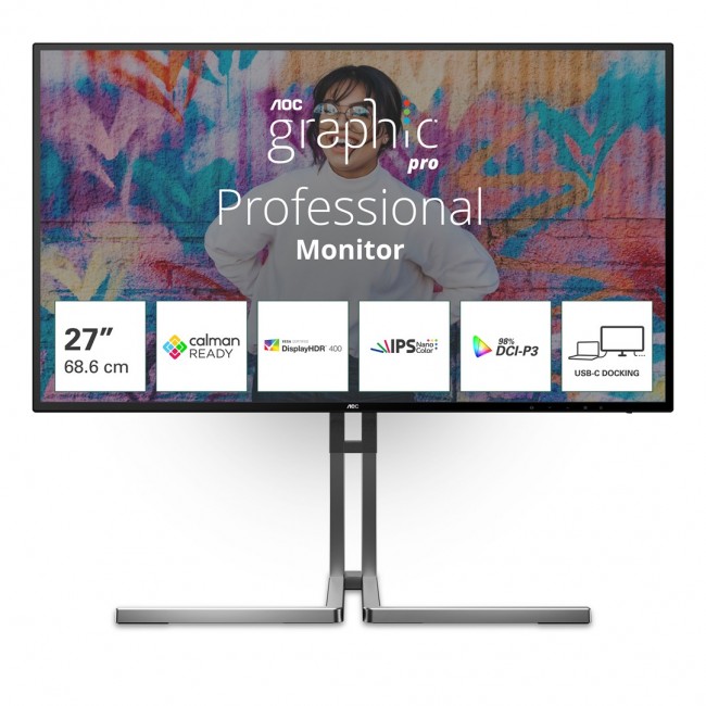AOC U3 U27U3CV computer monitor 68.6 cm (27 AOC U3 U27U3CV computer monitor 68.6 cm (27