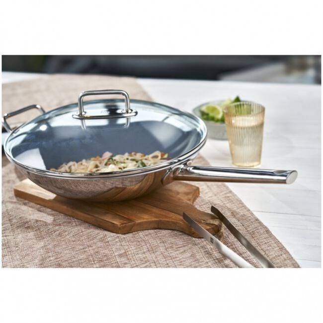 Wok frying pan with lid Zwilling Plus 40992-032-0 32 cm