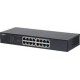 Dahua Technology S3016-16GT network switch Unmanaged L2 Gigabit Ethernet (10/100/1000) Desktop/Wall-Mounting Black