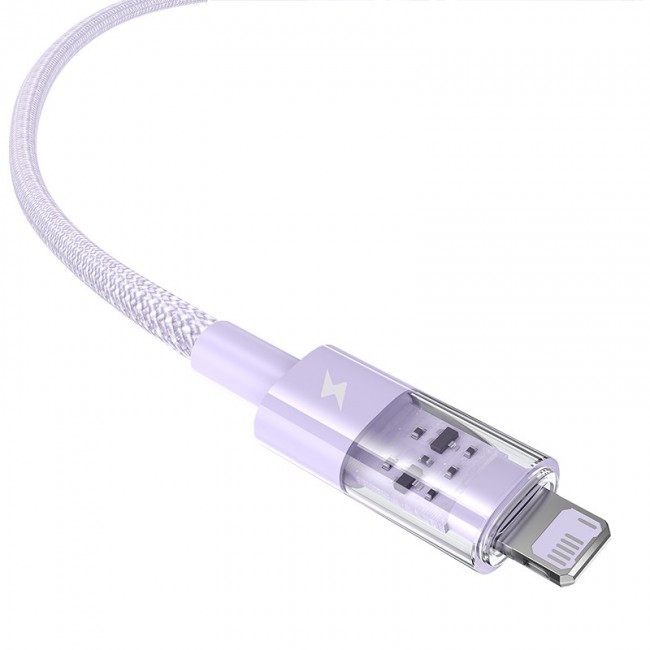 Baseus Gem USB to IP 2.4A fast charging cable 1 m Purple Baseus Gem USB to IP 2.4A fast charging cable 1 m Purple