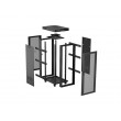 Lanberg FF01-6832-23BL rack cabinet 32U Freestanding rack Black Lanberg FF01-6832-23BL rack cabinet 32U Freestanding rack Black