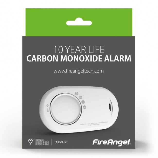 Carbon monoxide alarm FireAngel FA3820 gas detector (FA3820-INT) Carbon monoxide alarm FireAngel FA3820 gas detector (FA3820-INT)