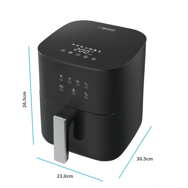 Esperanza EKA002 Fat-free fryer 3.5L 1350W Black