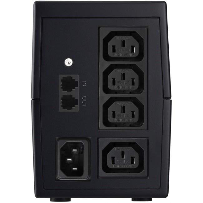 PowerWalker VI 850SE LCD/IEC uninterruptible power supply (UPS) Line-Interactive 0.85 kVA 480 W 4 AC outlet(s)