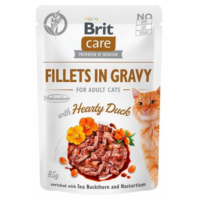 BRIT Care fillets in gravy box wet cat food 12x85g