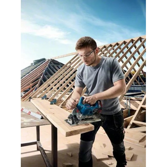 Bosch GKS 185-LI 16.5 cm Black, Blue, Grey 5000 RPM