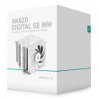 DeepCool AK620 Digital SE WH Processor Air cooler 12 cm White 1 pc(s)