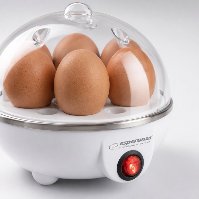 Esperanza EKE001 egg cooker 7 egg(s) 350 W White