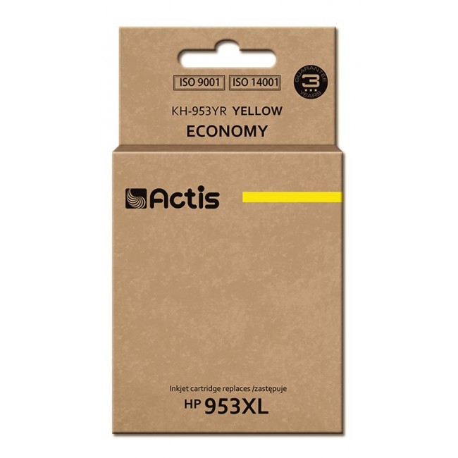 Actis KH-953YR ink (replacement for HP 953XL F6U18AE Premium 25 ml yellow) Actis KH-953YR ink (replacement for HP 953XL F6U18AE Premium 25 ml yellow)
