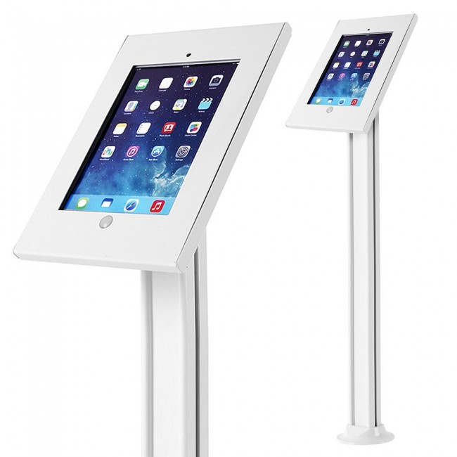 Advertising Stand Tablet Mount for Maclean, Floor Mounted with Lock, iPad 2/3/4/Air/Air2, MC-678 Advertising Stand Tablet Mount for Maclean, Floor Mounted with Lock, iPad 2/3/4/Air/Air2, MC-678