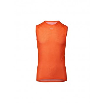 Quick-Dry Shirt POC Essential Layer Vest - Zink Orange Size: S