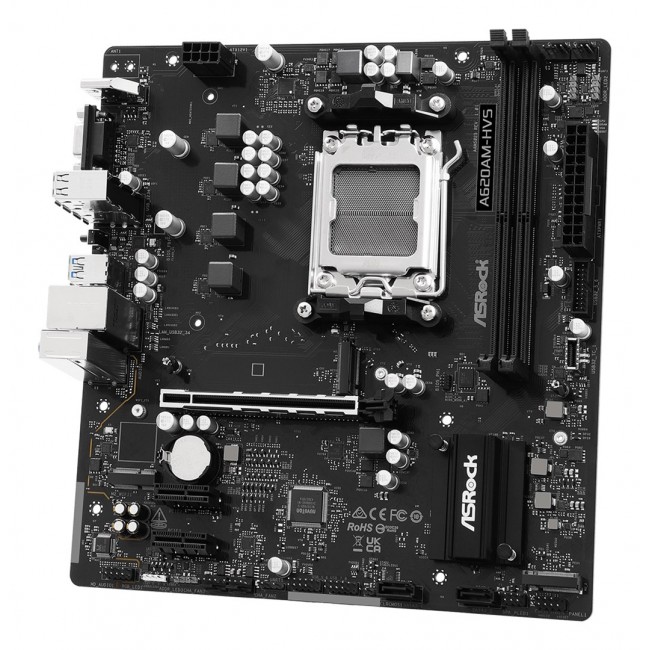 Asrock A620AM-HVS AMD A620A Socket AM5 micro ATX