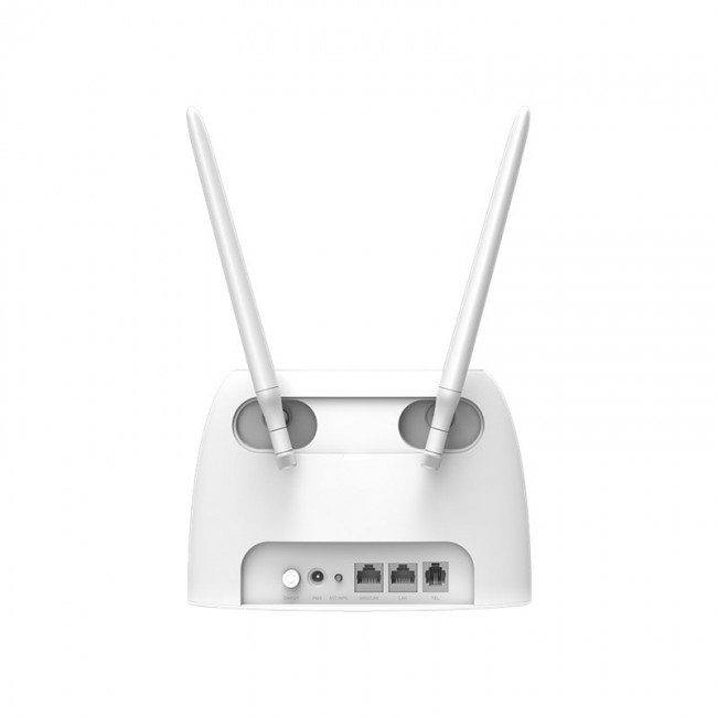 Tenda N300 wireless router Fast Ethernet Single-band (2.4 GHz) 4G White