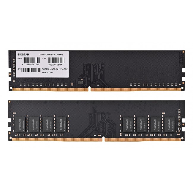 Biostar 8GB 3200MHz DDR4 memory DO32NU4N08