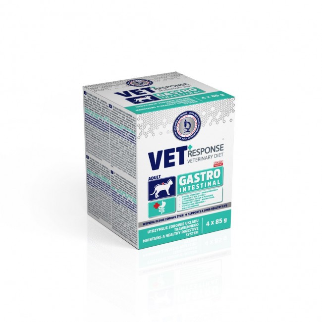 VET RESPONSE Gastrointestinal - wet cat food - 4x85g