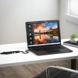 Satechi ST-P7SK interface hub USB Type-C 10000 Mbit/s Black Satechi ST-P7SK interface hub USB Type-C 10000 Mbit/s Black