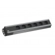 Bachmann 300.000 power extension 2 m 6 AC outlet(s) Indoor Black, Grey