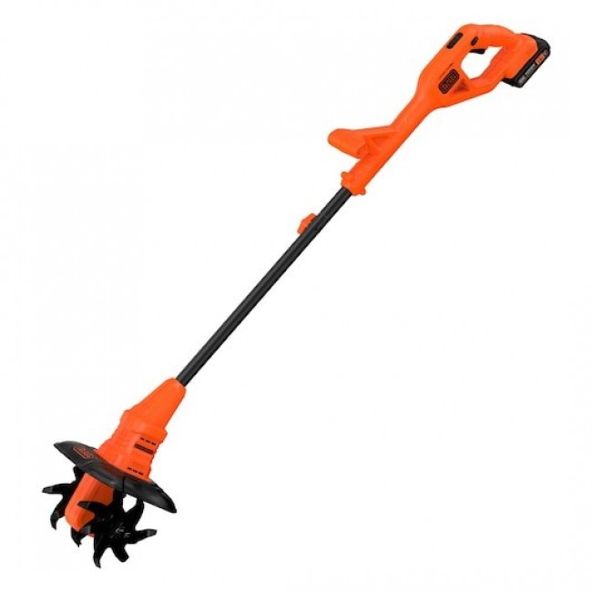 Black & Decker BETL1820L-QW electric mini tiller with battery