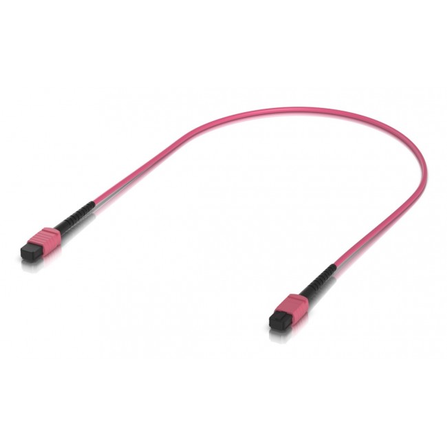 Ubiquiti UACC-OFC-MA-MPMP-0.5M-10 InfiniBand/fibre optic cable MPO-12 Rose