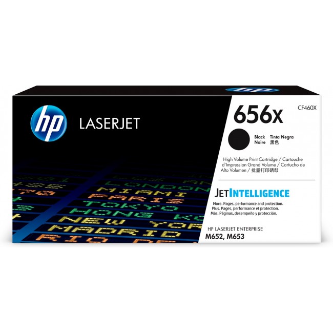 HP 656X High Yield Black Original LaserJet Toner Cartridge