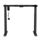 Ergo Office ER-403B Sit-stand Desk Table Frame Electric Height Adjustable Desk Office Table Without Table Top Black