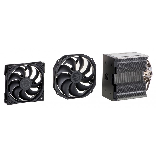 ENDORFY FORTIS 5 DUAL FAN SPC307 CPU cooling PC Fan Radiator 14/12 cm Black ENDORFY FORTIS 5 DUAL FAN SPC307 CPU cooling PC Fan Radiator 14/12 cm Black