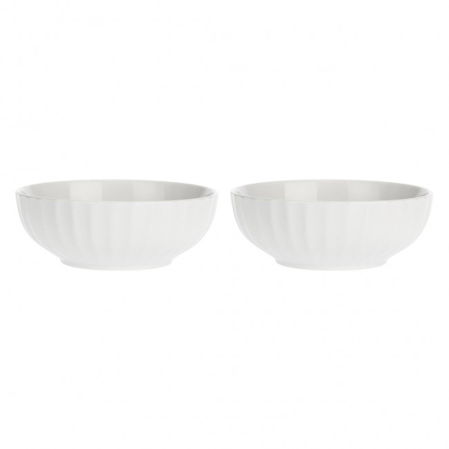 Set of 2 Pieve Salad Bowls - White, 26 cm Set of 2 Pieve Salad Bowls - White, 26 cm