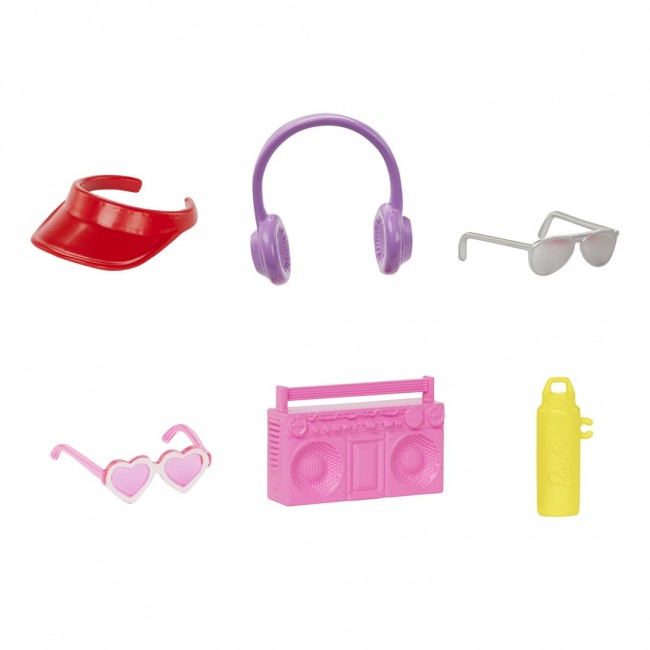 Barbie Fashionistas 2 Doll & 6 Accessories Set, Roller-Skating Theme, 65th Anniversary Barbie Fashionistas 2 Doll & 6 Accessories Set, Roller-Skating Theme, 65th Anniversary