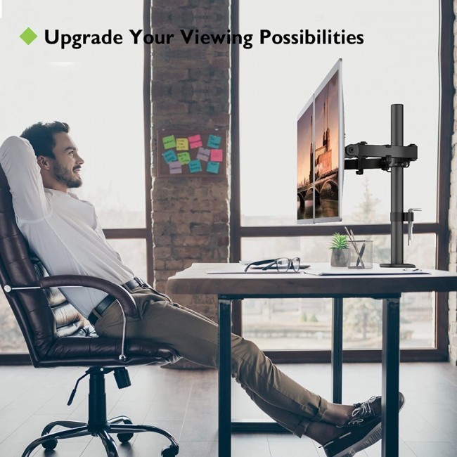 Techly ICA-LCD 382-D monitor mount / stand 68.6 cm (27 Techly ICA-LCD 382-D monitor mount / stand 68.6 cm (27