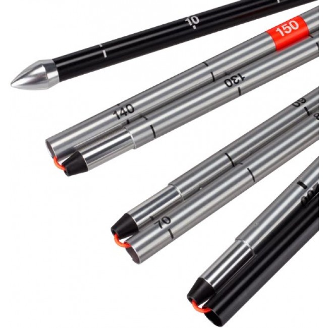 Mammut Probe 240 short ski pole 2 pc(s) 2.4 m Black, Silver Aluminium Mammut Probe 240 short ski pole 2 pc(s) 2.4 m Black, Silver Aluminium