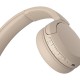 Sony WH-CH520 Headset Wireless Head-band Calls/Music USB Type-C Bluetooth Charging stand Cream Sony WH-CH520 Headset Wireless Head-band Calls/Music USB Type-C Bluetooth Charging stand Cream