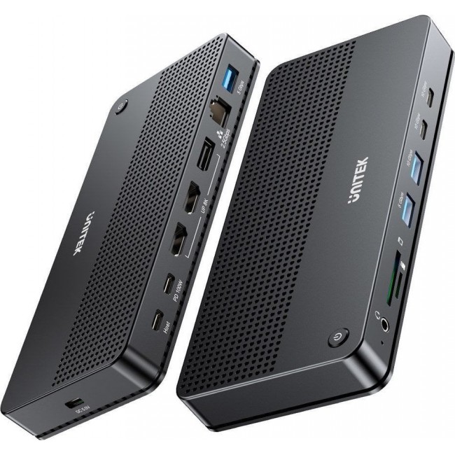 Unitek D1104A01 13in1 MST HDMI DP 8K PD 100W Docking Station Unitek D1104A01 13in1 MST HDMI DP 8K PD 100W Docking Station