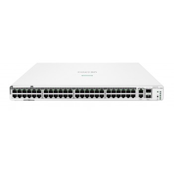 HPE Aruba Networking Networking Instant On Switch 40p Gigabit CL4 8p Gigabit CL6 PoE 2p 10GBT 2p SFP+ 600W 1960