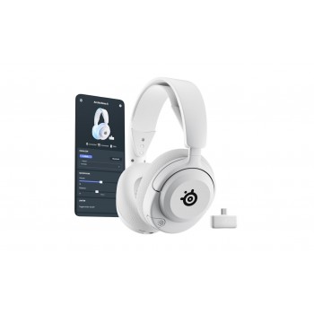 Steelseries Arctis Nova 5P Wireless Headset Head-band Gaming USB Type-C Bluetooth White