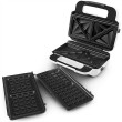 Tefal Snack XL SW7011 sandwich maker 850 W White, Stainless steel