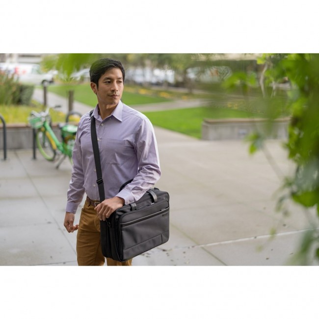 Kensington Contour 2.0 Business Laptop Briefcase 15.6 