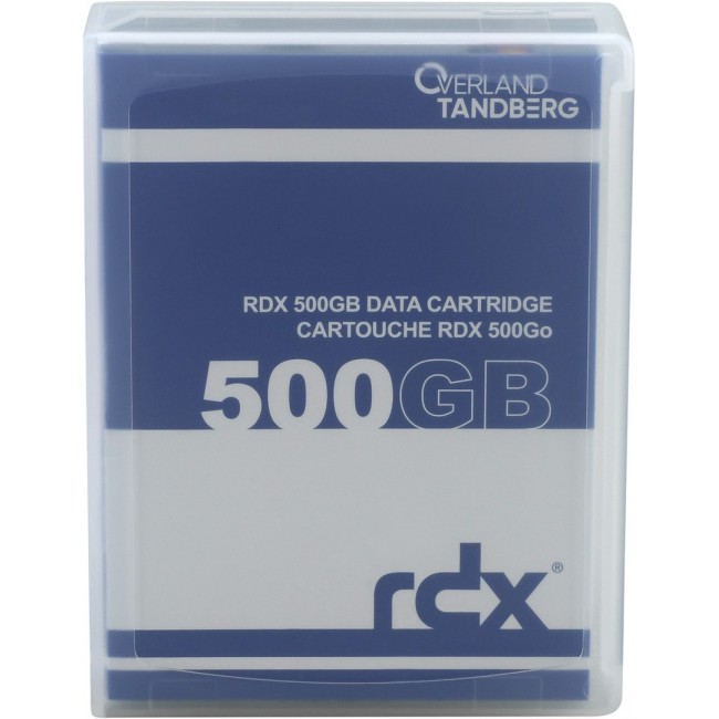 Overland-Tandberg RDX 500GB HDD Cartridge (single)