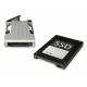 Icy Dock MB991TRAY-B drive bay panel Black, Silver