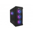 GENESIS Irid 503 ARGB Micro Tower Black, Transparent GENESIS Irid 503 ARGB Micro Tower Black, Transparent