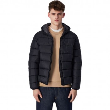 Men's Champion Hooded Jacket Black 220342 KK001 XL