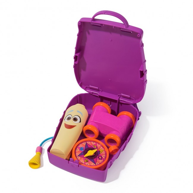 Dora, My Adventure Backpack, with Explorer Accessories A Retractable Map, Toy Binoculars & Compass, Kids Toys for Girls & Boys Ages 3 and Up
