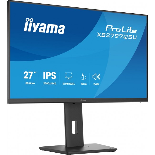 iiyama ProLite XB2797QSU-B1 computer monitor 68.6 cm (27 iiyama ProLite XB2797QSU-B1 computer monitor 68.6 cm (27